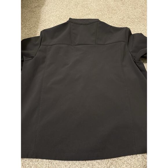 Food Lion Employee Jacket Adult XL Black Freezer Uniform Full Zip Softshell - Picture 4 of 7
